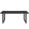 Modway Fortuna Outdoor Patio Coffee Table EEI-1516-BRN-SET Brown