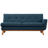 Modway Engage Right-Arm Upholstered Fabric Loveseat EEI-1792-AZU Azure