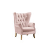 ACME 59516 Adonis Accent Chair, Blush Pink Velvet