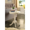 ACME 82804 Alger Side Table, White