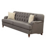 ACME Alianza Sofa w/2 Pillows, Dark Gray Fabric