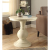 ACME 82818 Alyx Accent Table, Antique White