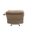 ACME 00627 Arcadia Recliner, Light Brown Microfiber