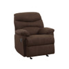 ACME 00632 Arcadia Recliner, Chocolate Microfiber