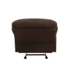 ACME 00635 Arcadia Glider Recliner, Chocolate Microfiber