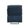 ACME 00700 Arcadia Recliner, Blue Fabric