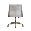 ACME 92484 Attica Executive Office Chair, Vintage White Top Grain Leather