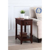 ACME 82742 Bertie Accent Table, Espresso Finish