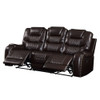 ACME 55415 Braylon Motion Sofa, Brown PU