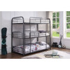 ACME 37330 Cairo Triple Bunk Bed - Full, Sandy Black (1Set/2Ctn)