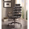 ACME 92107 Calan Executive Office Chair, Vintage Black Top Grain Leather