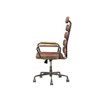 ACME 92110 Calan Executive Office Chair, Vintage Whiskey Top Grain Leather