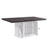 ACME 77880 Cargo Dining Table, White