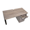 ACME 92390 Coy Desk, Gray Oak (1Set/2Ctn)