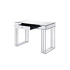 ACME 92979 Critter Writing Desk, Mirrored and Chrome Finish