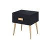 ACME 84495 Denvor End Table, Black & Gold