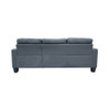 ACME 52775 Earsom Sofa and Ottoman, Gray Linen