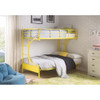 ACME 02081YL Eclipse Twin/Full/Futon Bunk Bed, Yellow