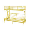 ACME 02081YL Eclipse Twin/Full/Futon Bunk Bed, Yellow