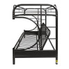 ACME 02091W-BK Eclipse Twin/Full/Futon Bunk Bed, Black