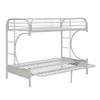 ACME 02093WH Eclipse Twin XL/Queen/Futon Bunk Bed, White