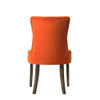 ACME 77164 Farren Side Chair, Orange Velvet & Espresso Finish