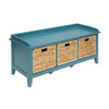 ACME 96761 Flavius Bench with Storage, Teal