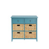 ACME Flavius Console Table, Teal