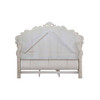 ACME 27440Q Gorsedd Queen Bed, Fabric & Antique White (1Set/3Ctn)