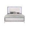 ACME Haiden Eastern King Bed, LED & White Finish