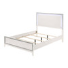 ACME 28450Q Haiden Queen Bed, LED & White Finish
