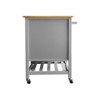 ACME 98300 Hoogzen Kitchen Cart, Natural & Gray