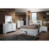 ACME 21700Q Ireland Queen Bed with Storage, White (1Set/4Ctn)