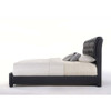 ACME 14350Q Ireland II Queen Bed (Button Tufted), Black PU (1Set/2Ctn)