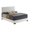 ACME Ireland III Queen Bed (Panel), White PU (1Set/2Ctn)