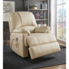 ACME 59286 Ixora Recliner with Power Lift & Massage, Beige PU