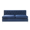 ACME Jaszira Modular - Armless Sofa, Blue Velvet