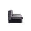 ACME 57372 Jaszira Modular - Armless Sofa, Gray Velvet