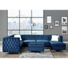 ACME 57343 Jaszira Modular - Chaise, Blue Velvet