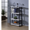 ACME 92917 Jurgen Bookshelf, Antique White & Black