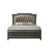 ACME Kaitlyn Queen Bed, PU & Champagne (1Set/4Ctn)