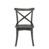 ACME Kendric Side Chair (Set-2), Rustic Gray