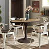 Modway Drive 47" Oval Wood Top Dining Table EEI-2009-BRN-SET Brown