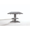 ACME 66180 Leventis Dining Table, Weathered Gray (1Set/2Ctn)