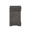 ACME 26793 Louis Philippe Nightstand, Dark Gray