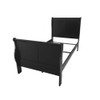 ACME 19508F Louis Philippe III Full Bed, Black (1Set/2Ctn)