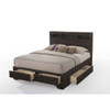 ACME 19560Q Madison II Queen Bed with Storage, Espresso (1Set/3Ctn)