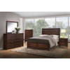 ACME 25787EK Oberreit Eastern King Bed, Walnut (1Set/2Ctn)