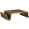 Modway Polaris Wood Coffee Table EEI-2091-WAL Walnut