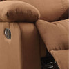 ACME 59478 Parklon Recliner, Chocolate Microfiber